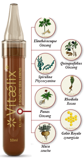 Vitaelix Flakons zutaten - Naturoscience